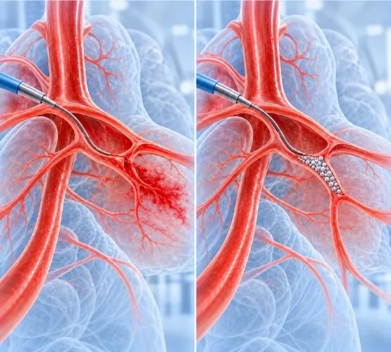How Is the Bleeding Embolisation Procedure Performed